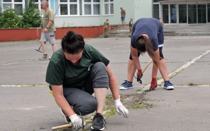 Voluntary works of the employees, June 21st 2023