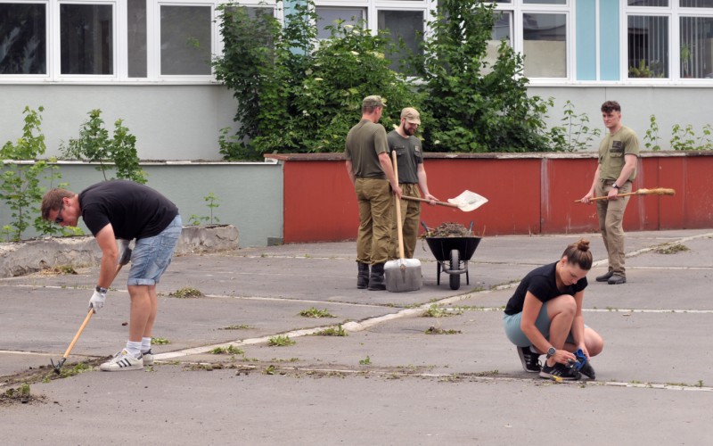 Voluntary works of the employees, June 21st 2023