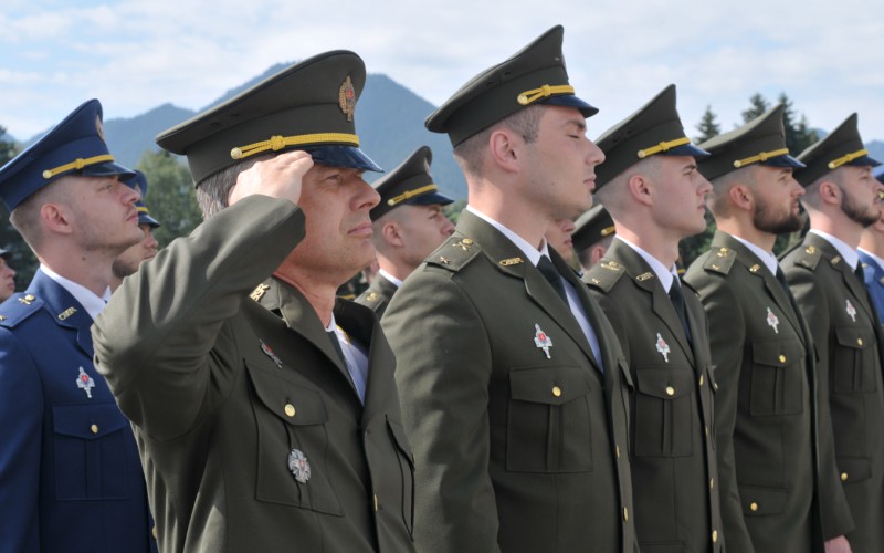 Ceremonial retirement of AFA cadets, July 7th 2023