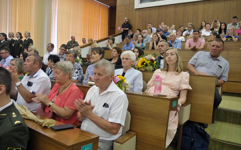Graduation of master's studies students, July 7th 2023