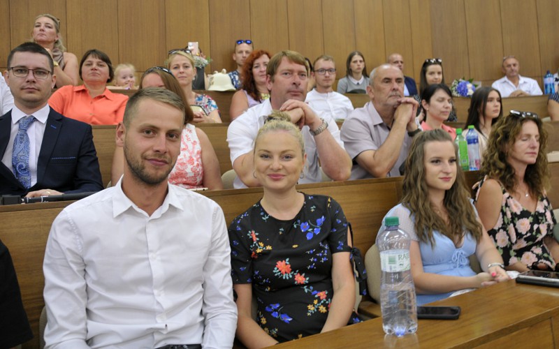 Graduation of master's studies students, July 7th 2023