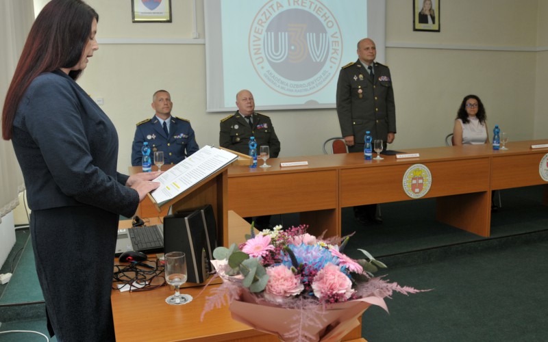 Ceremonial completion of the University of the Third Age, July 12th 2023