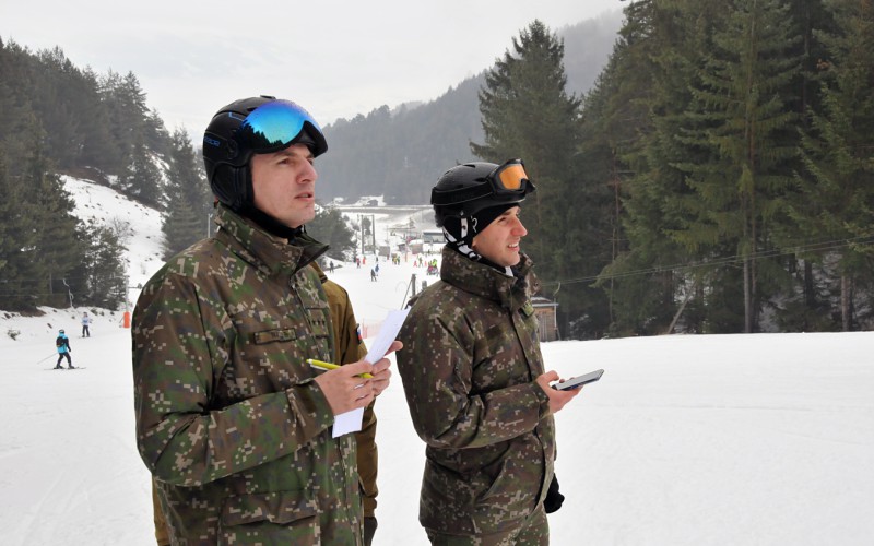 Winter physical education field trainig of cadets, February 16th 2022