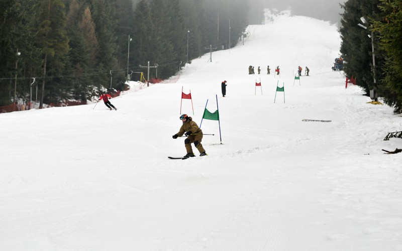 Winter physical education field trainig of cadets, February 16th 2022