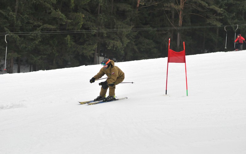 Winter physical education field trainig of cadets, February 16th 2022
