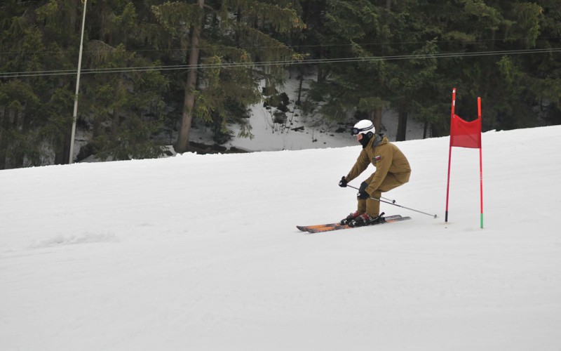 Winter physical education field trainig of cadets, February 16th 2022