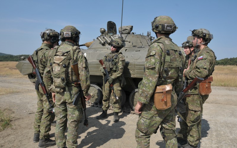 Field training of 3rd year cadets, July 24th 2023