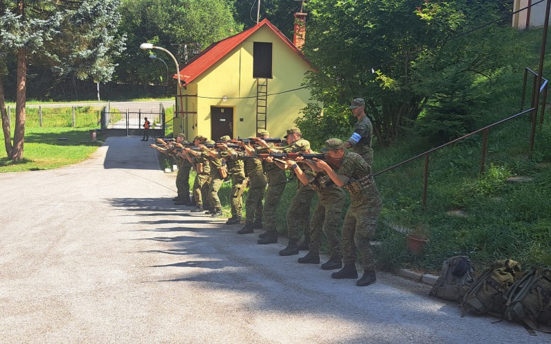 Field training of 1st and 4th year cadets, July 17th – August 2nd 2023