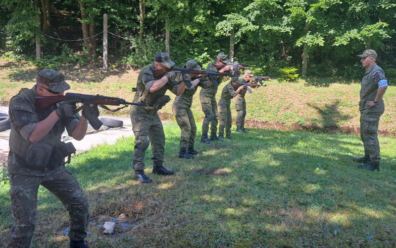 Field training of 1st and 4th year cadets, July 17th – August 2nd 2023