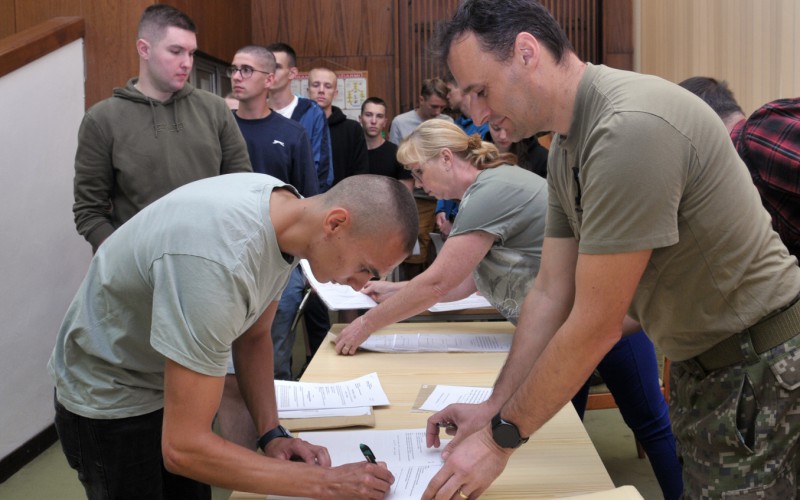 Arrival of new cadets to AFA, August 1st 2023