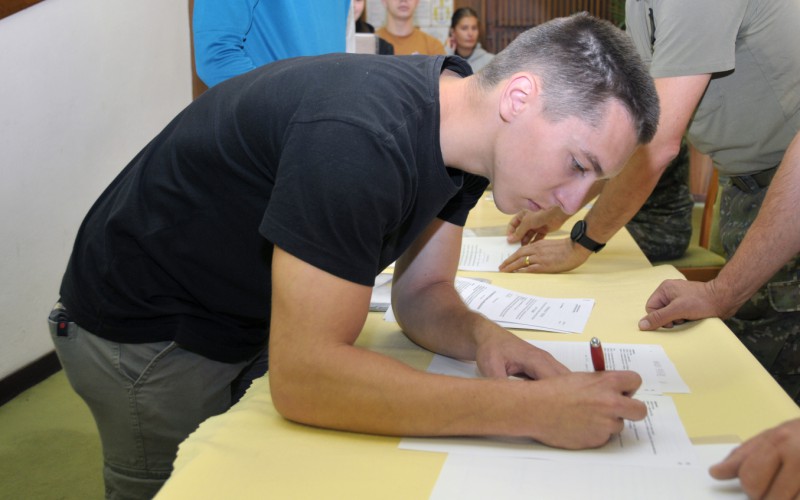 Arrival of new cadets to AFA, August 1st 2023