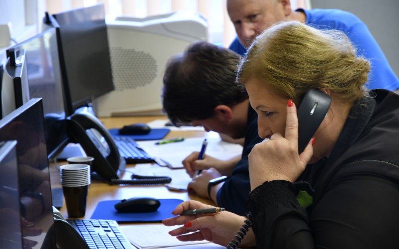 Simulačné centrum - cvičenie Čierny Váh, 11. 10. 2023