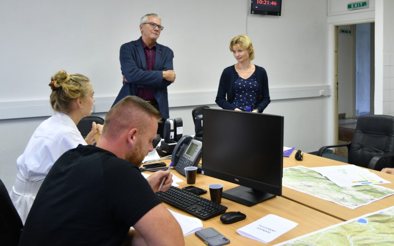 Simulačné centrum - cvičenie Čierny Váh, 11. 10. 2023