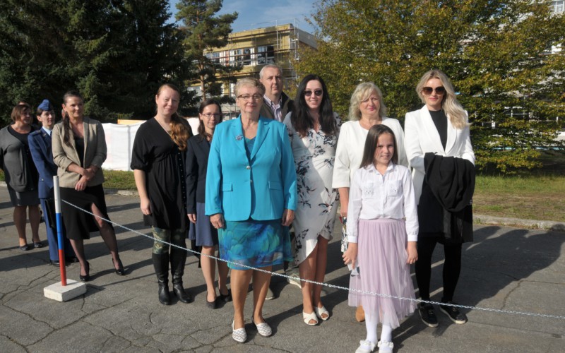 Slávnostný nástup akadémie, nástupisko - 50. výročia vzniku vojenského vysokého školstva na Liptove, 12. 10. 2023