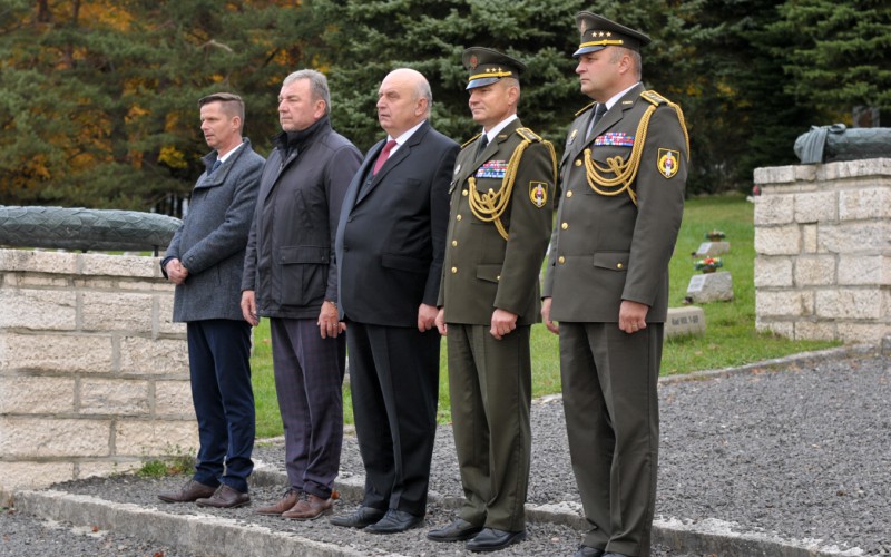 Memorial for fallen soldiers, October 30th 2023