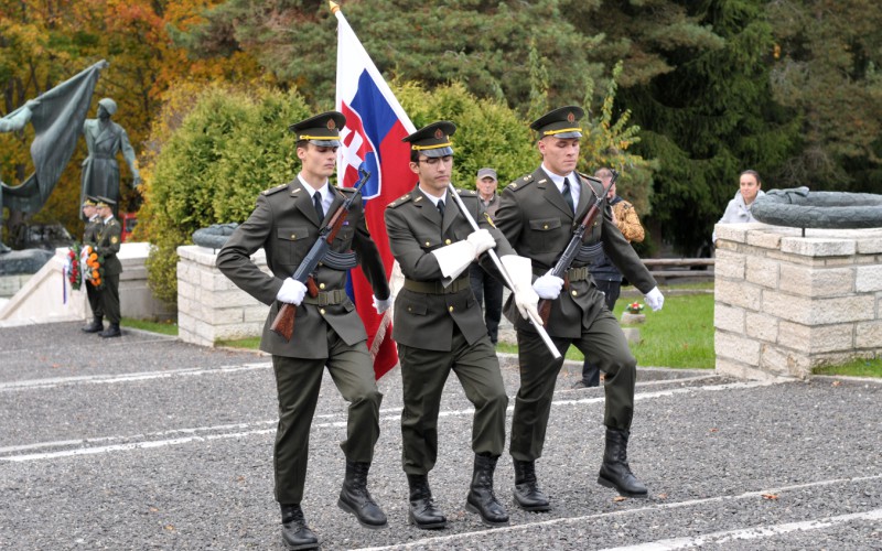 Memorial for fallen soldiers, October 30th 2023