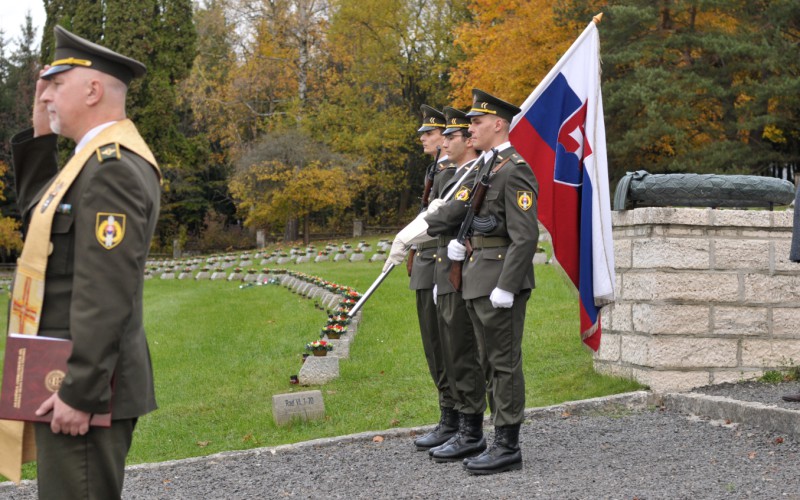 Memorial for fallen soldiers, October 30th 2023