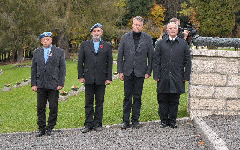 Memorial for fallen soldiers, October 30th 2023