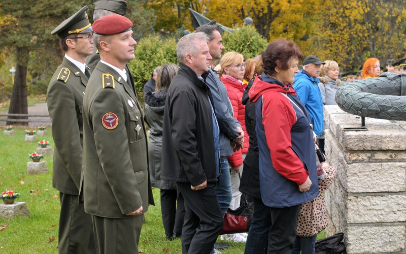 Memorial for fallen soldiers, October 30th 2023