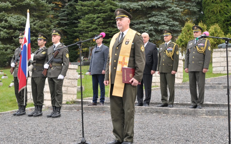 Memorial for fallen soldiers, October 30th 2023