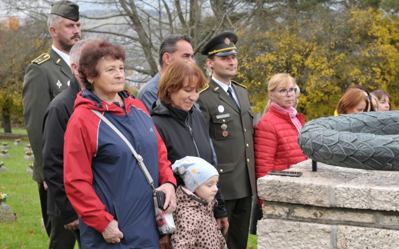 Memorial for fallen soldiers, October 30th 2023