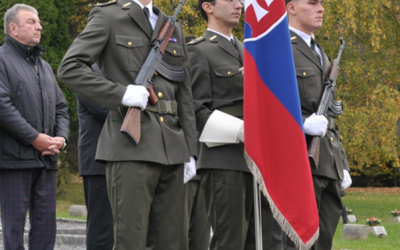 Memorial for fallen soldiers, October 30th 2023