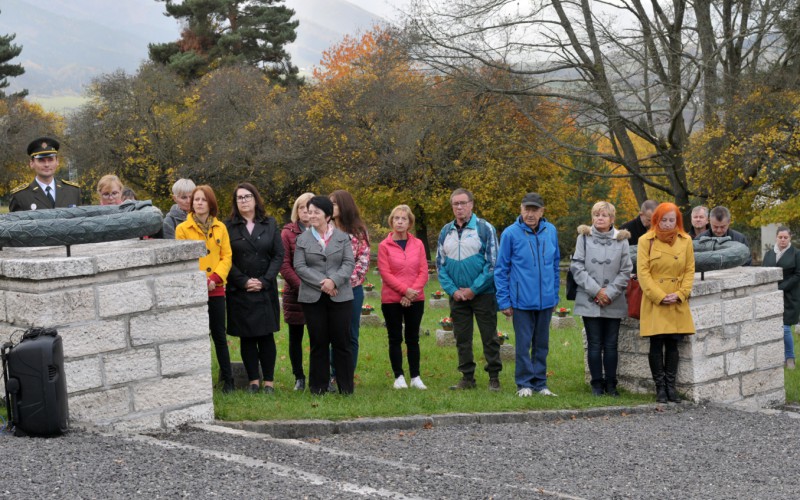 Memorial for fallen soldiers, October 30th 2023