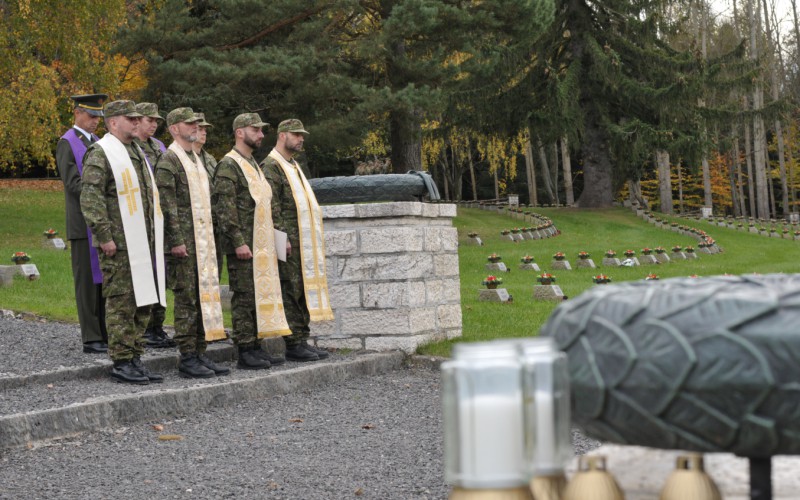 Memorial for fallen soldiers, October 30th 2023