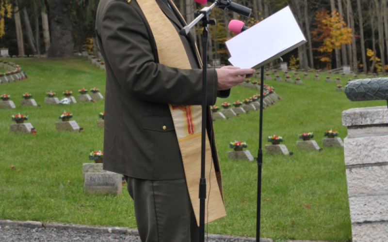 Memorial for fallen soldiers, October 30th 2023