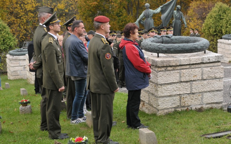 Memorial for fallen soldiers, October 30th 2023