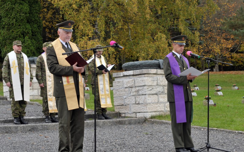 Memorial for fallen soldiers, October 30th 2023