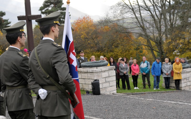 Memorial for fallen soldiers, October 30th 2023