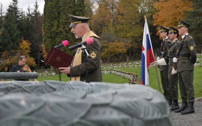 Memorial for fallen soldiers, October 30th 2023