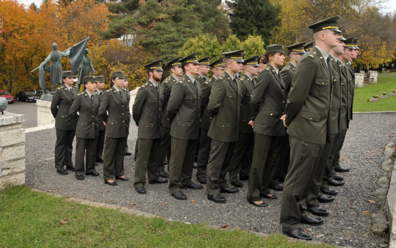 Memorial for fallen soldiers, October 30th 2023