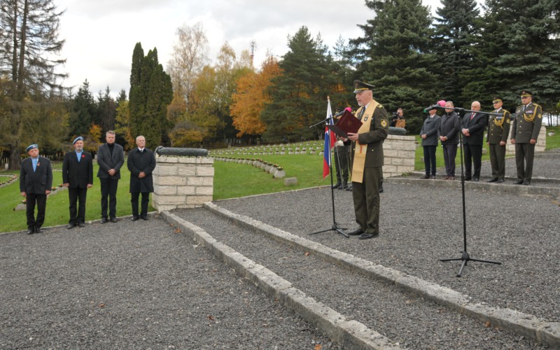 Memorial for fallen soldiers, October 30th 2023