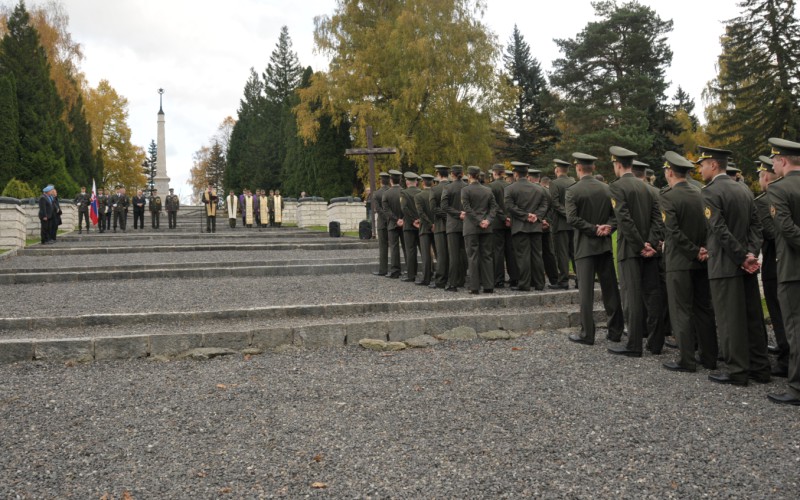 Memorial for fallen soldiers, October 30th 2023