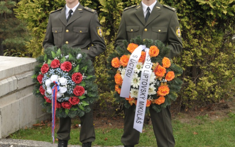 Memorial for fallen soldiers, October 30th 2023