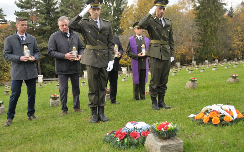 Memorial for fallen soldiers, October 30th 2023