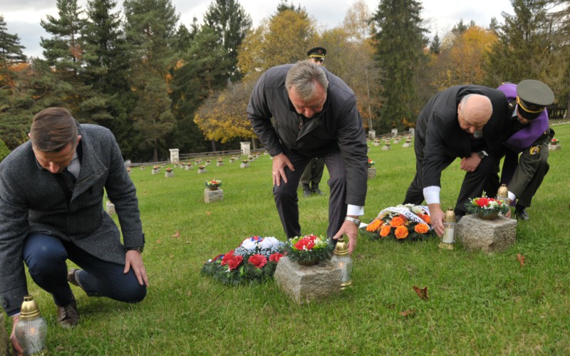 Memorial for fallen soldiers, October 30th 2023