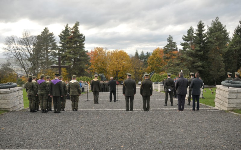 Memorial for fallen soldiers, October 30th 2023