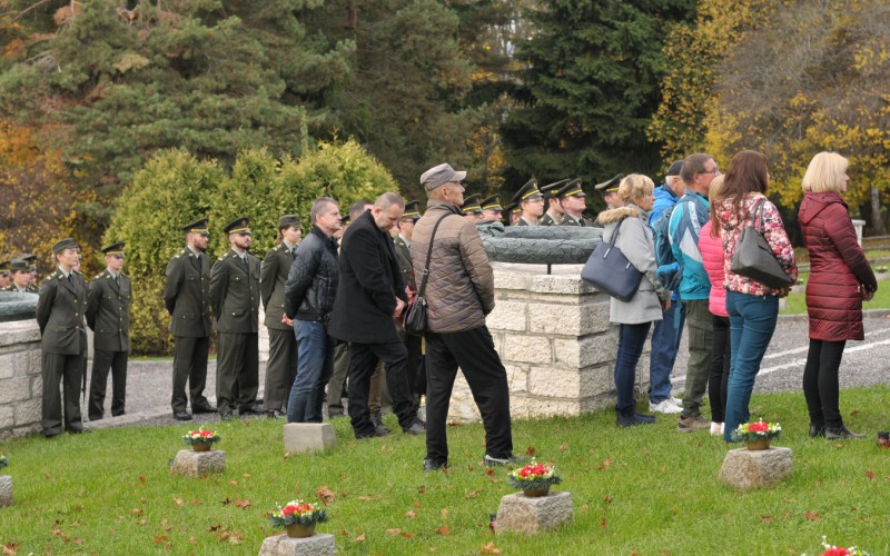 Memorial for fallen soldiers, October 30th 2023