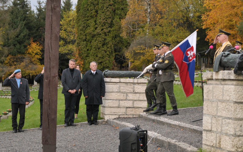 Memorial for fallen soldiers, October 30th 2023