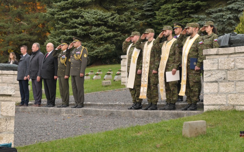 Memorial for fallen soldiers, October 30th 2023