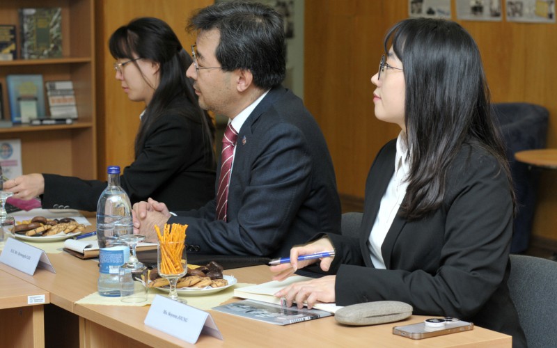 Visit of the Korean Ambassador, November 10th 2023