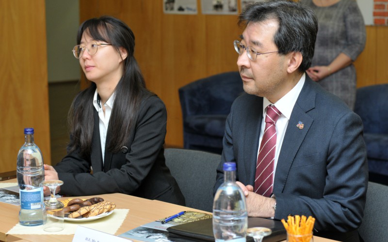 Visit of the Korean Ambassador, November 10th 2023
