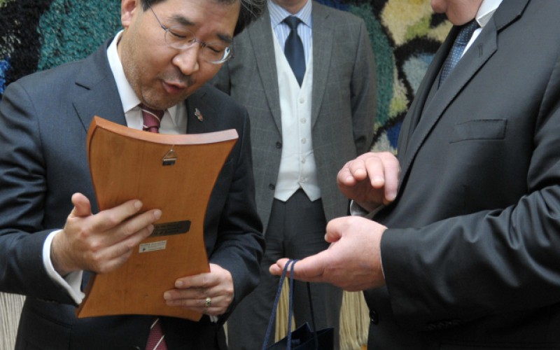 Visit of the Korean Ambassador, November 10th 2023