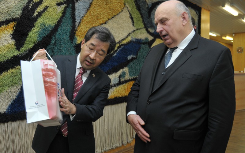 Visit of the Korean Ambassador, November 10th 2023