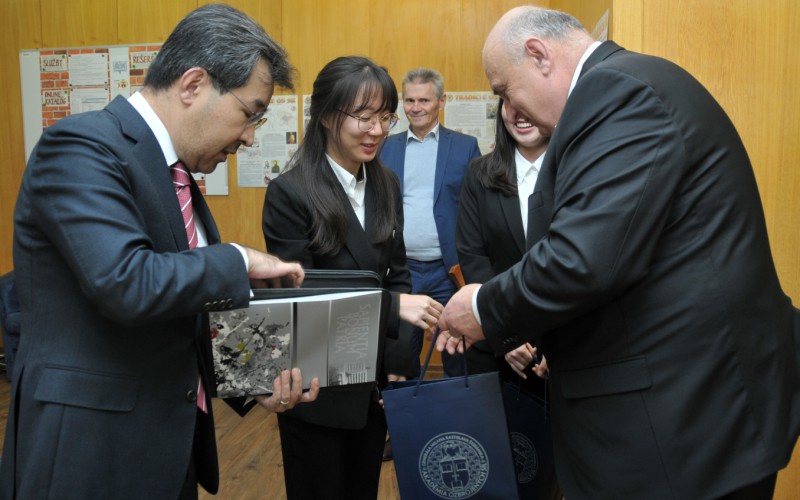 Visit of the Korean Ambassador, November 10th 2023