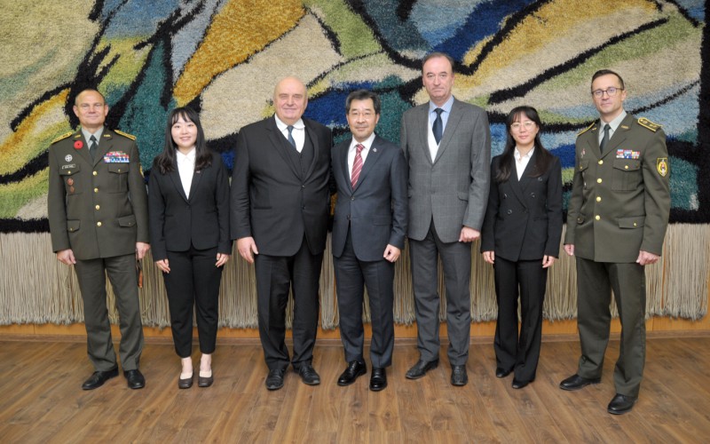Visit of the Korean Ambassador, November 10th 2023