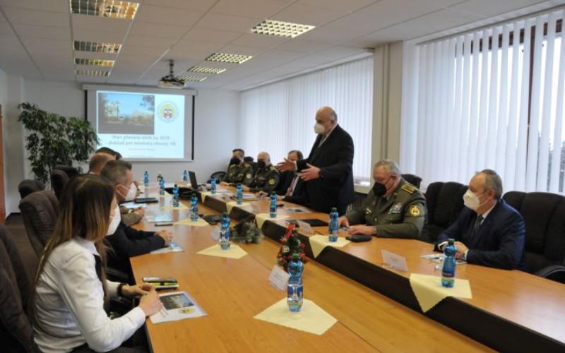 Visit from Ministry of Defense of Slovak Republic to AFA, December 9th 2021
